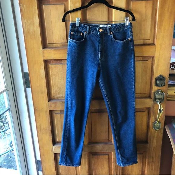 & Other Stories Paris Atelier High Rise Jeans Sz 28 (fits like 27) - Picture 4 of 11